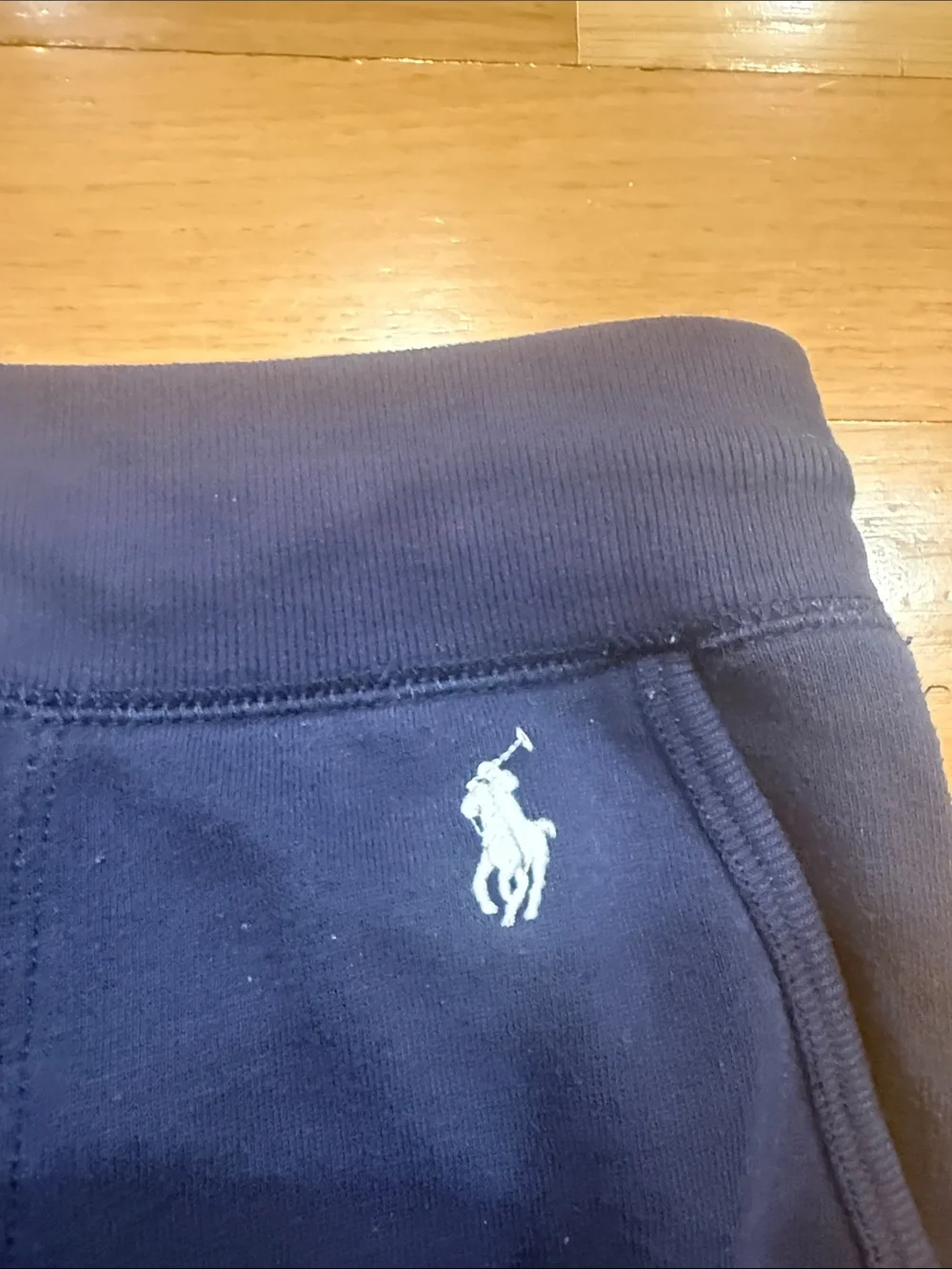Polo Ralph Lauren blue sweatpants size small .